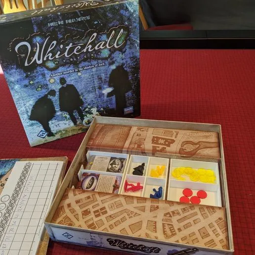 Whitehall Mystery Board Game Box Insert Organizer
