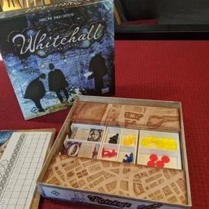 Whitehall Mystery Board Game Box Insert Organizer
