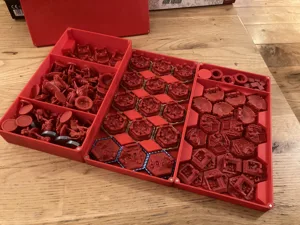 Player trays for Mosaic - A Story Of Civilization