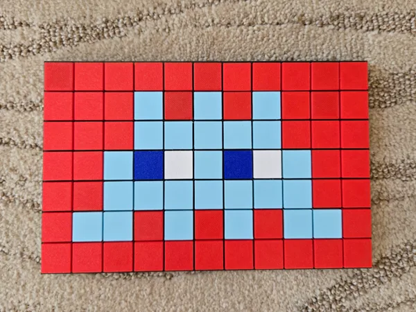 Street Art Space Invader Tile Mosaic Replica - 3