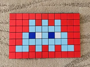 Street Art Space Invader Tile Mosaic Replica - 3