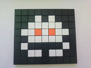 Street Art Space Invader Tile Mosaic Replica - 2