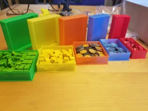 The Colonists aka Die Kolonisten storage boxes