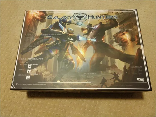 Galaxy Hunters organizer insert for core and expansions - all in