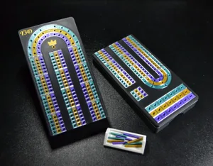 Cribbage Board in Color