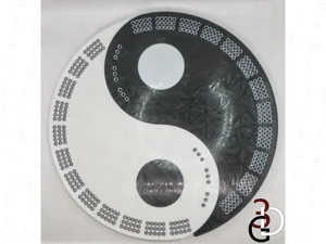 Yin Yang Cribbage Board