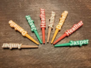 Custom Name Cribbage Pegs — Personalized Crib Pegs