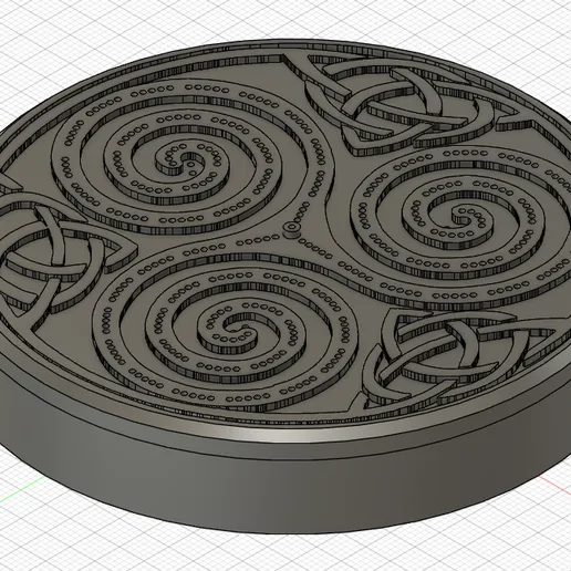 Triskelion Cribbage Board