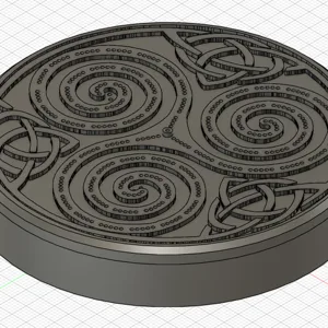 Triskelion Cribbage Board