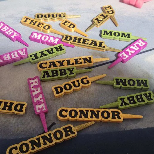 Personalized Cribbage Pegs - Any Name or Word!