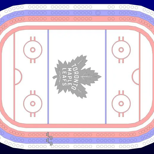 Mapple leaf field hockey cribbage games