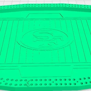 San Francisco 49ers cribbage game
