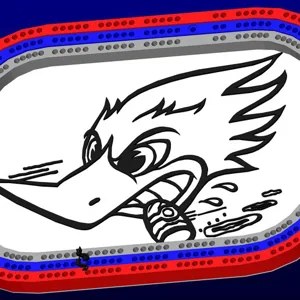 road runner cribbage board