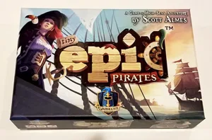 Tiny Epic Pirates Deluxe + Curse of Amdiak + Skull Dice Insert