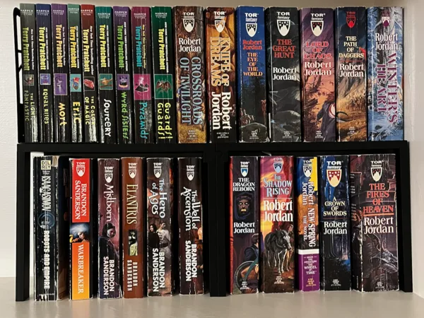 Joined Paperback Shelves