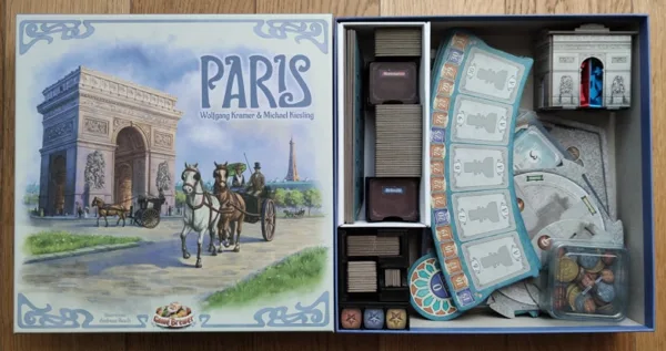 Paris Board Game Insert / Organizer