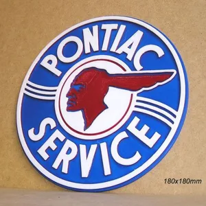 Pontiac, service, service, parts, genuine , sign, sign, sign, vehicle, car, car, automobile, garage