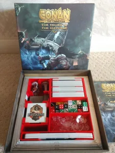 Conan the Cimmerian: The Tower of the Elephant game insert and organizer