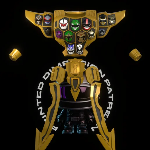 Gokai Silver Gold Mode Armor