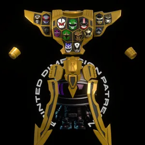 Gokai Silver Gold Mode Armor