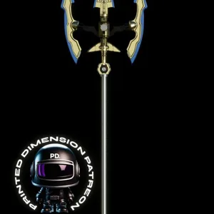 Gokai Silver Gold Trident