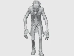 Deambulante Tossico Scienziato Miniatura Zombicide