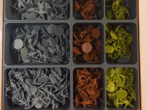 Zombicide insert na figurki