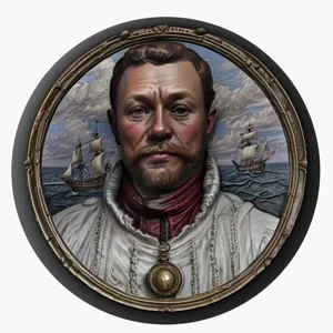Francis Drake medallion pendant