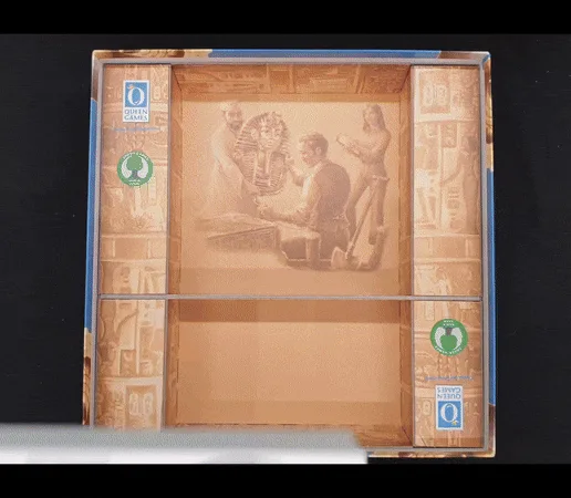 Thebes Board Game Organizer, Thebes Insert, Premium Storage Solution for Thebes games, STL file for 3d printing