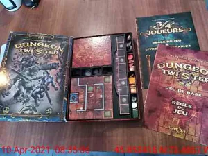 Insert Dungeon Twister et extension 3/4 Joueurs