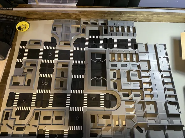 Zombicide Prison Outbreak Tiles