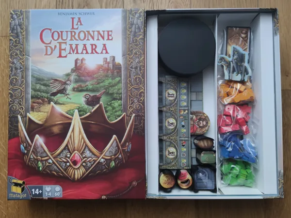 Crown of Emara Ressources Boardgame Organizer