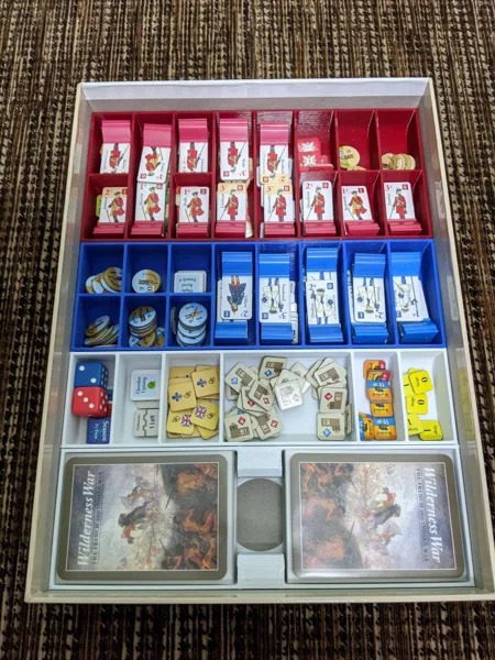 Wilderness War Organizer - GMT 3rd Printing 2015