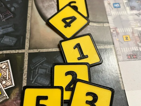 Zombicide Mission numbers (Special rules)