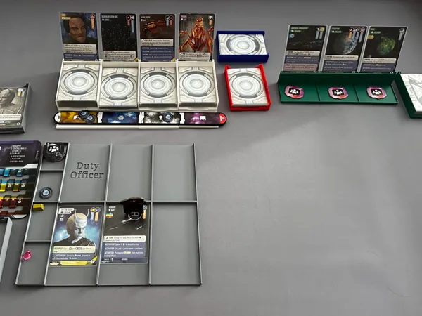 Star Trek Captain’s Chair Card Display