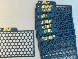 Dividers - Star Trek Captain's Chair