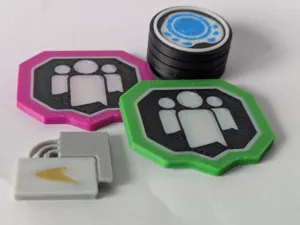Star Trek Captain's Chair Custom Tokens