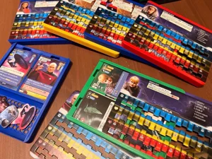 Character Trays for Star Trek Captains Chair