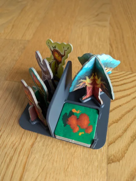 Living Forest Figurines Separator + holder for initial player tree tokens