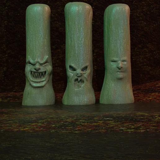 Mortal Kombat 2 Living Forest 3d