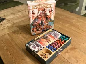 Zoo Vadis Board Game Organizer & Box Insert