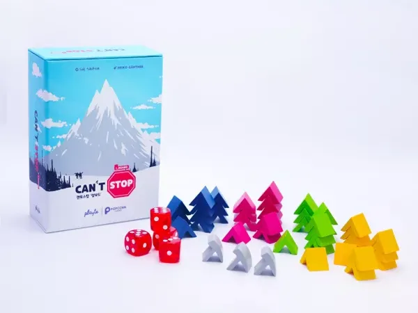 Zelte & Spitzhacken für Brettspiel Can´t Stop