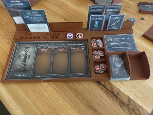 bloodborne board game playerboard