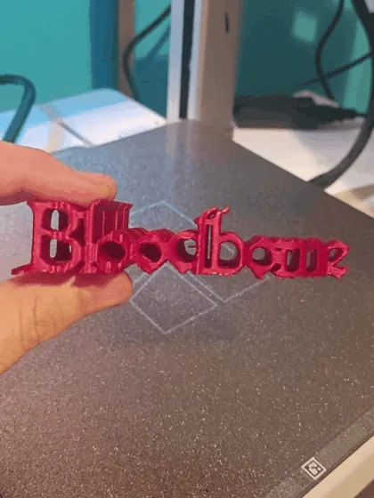 Bloodborne Text Flip