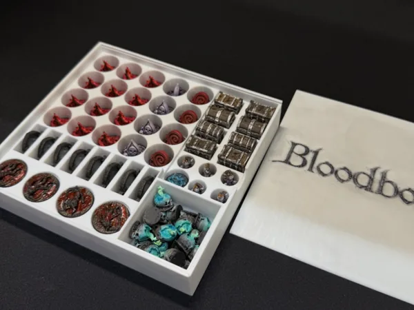 Bloodborne tokens for Bloodborne: The board game