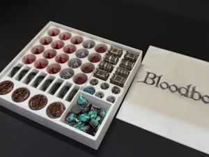 Bloodborne tokens for Bloodborne: The board game