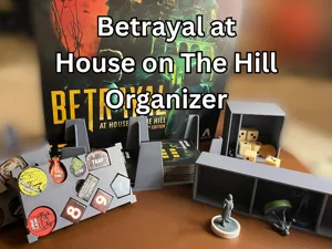 Betrayal at House on the Hill: 3rd Edt. Organizer