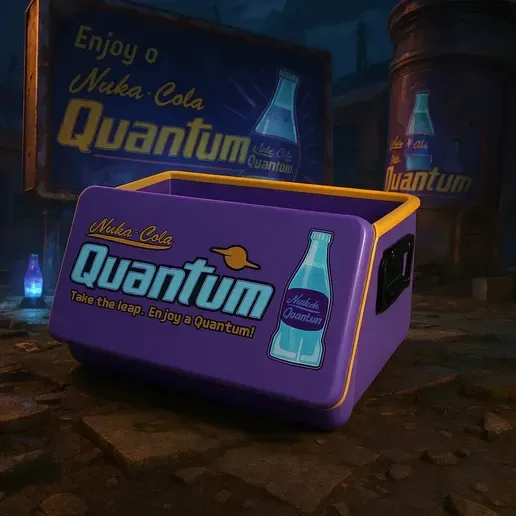 Fallout Nuka Cola Quantum Cooler Stash Box *Updated*
