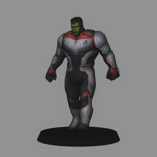 Hulk Quantum suit - Avengers endgame LOW POLYGONS AND NEW EDITION