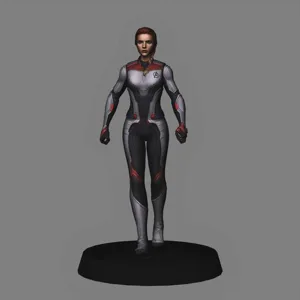 Black Widow Quantum suit - Avengers endgame LOW POLYGONS AND NEW EDITION